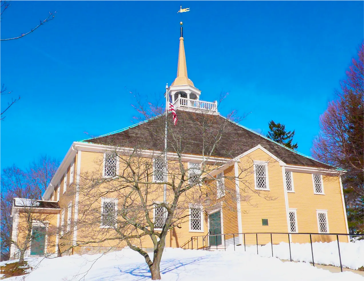 Figure 2.1. Puritan Church, Old Ship Church, Hingham, Massachusetts, (Timothy Valentine)